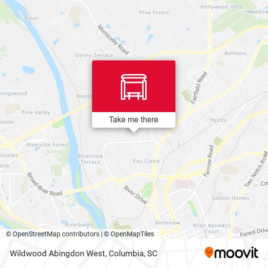 Mapa de Wildwood Abingdon West