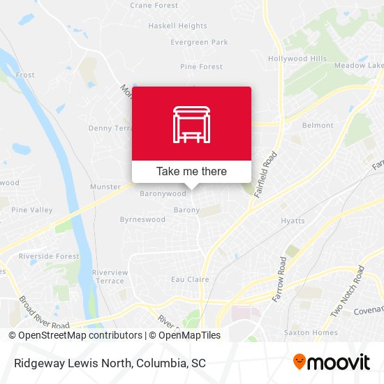 Mapa de Ridgeway Lewis North