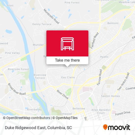 Duke Ridgewood East map