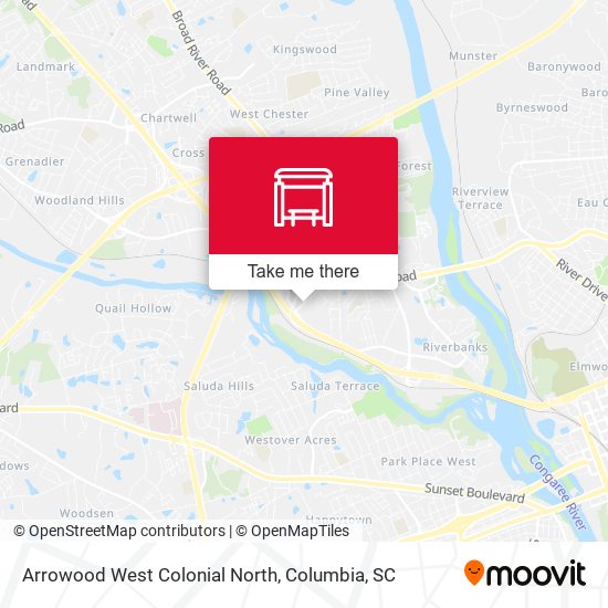 Arrowood West Colonial North map