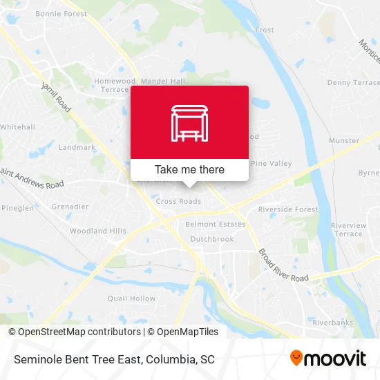 Seminole Bent Tree East map