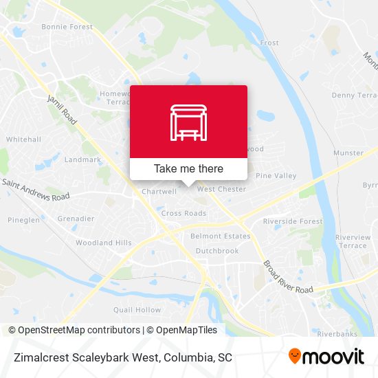 Zimalcrest Scaleybark West map