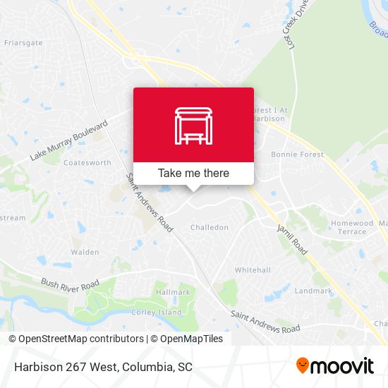 Mapa de Harbison 267 West