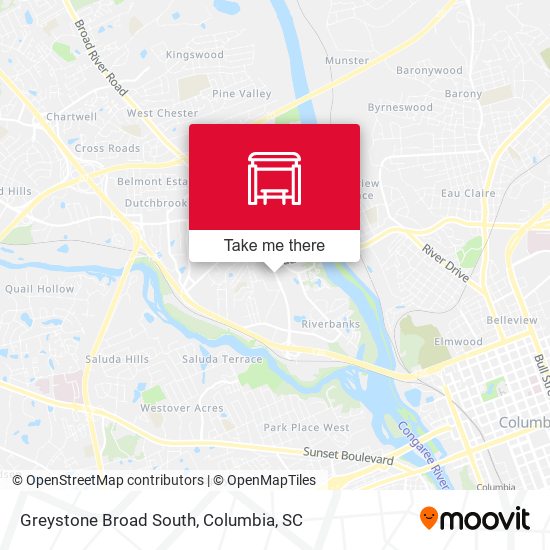 Mapa de Greystone Broad South