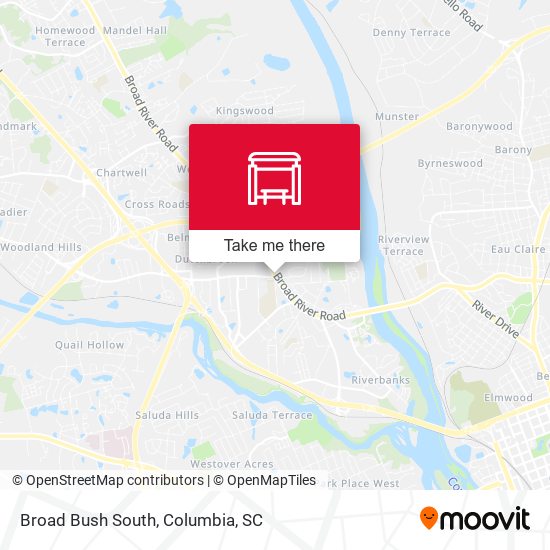 Mapa de Broad Bush South
