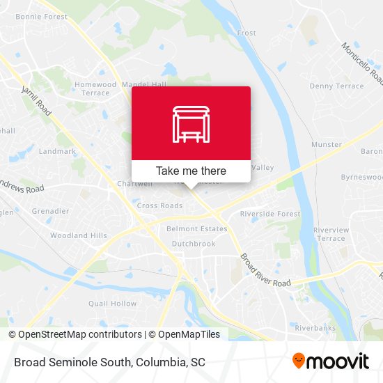 Broad Seminole South map