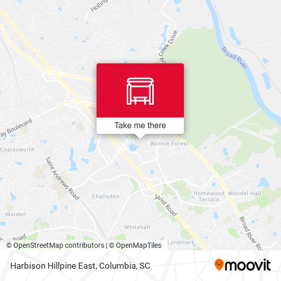Harbison Hillpine East map