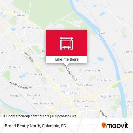 Mapa de Broad Beatty North