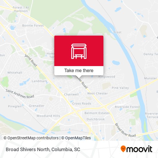 Broad Shivers North map