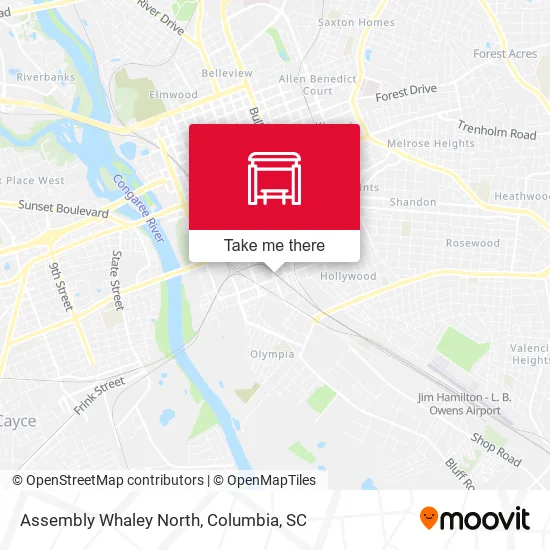 Mapa de Assembly Whaley North