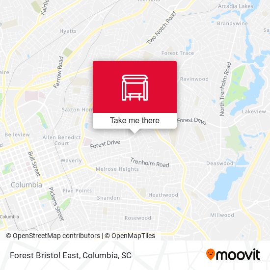 Forest Bristol East map