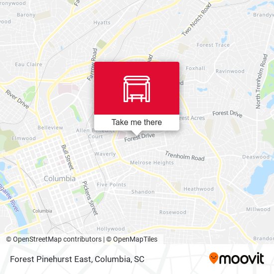 Forest Pinehurst East map