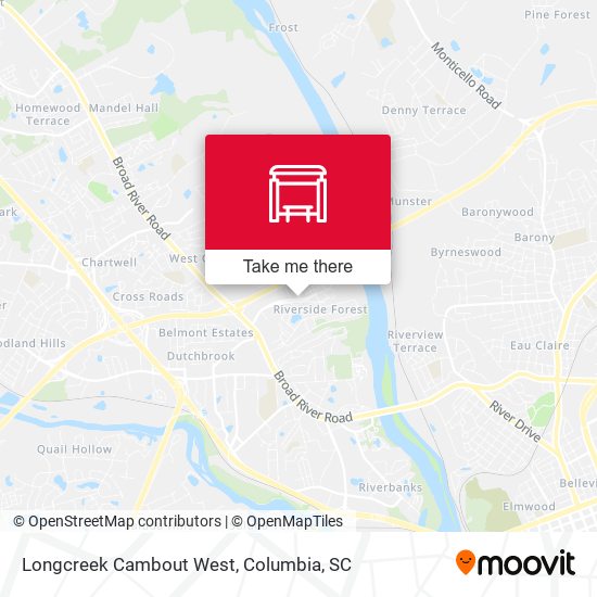 Longcreek Cambout West map