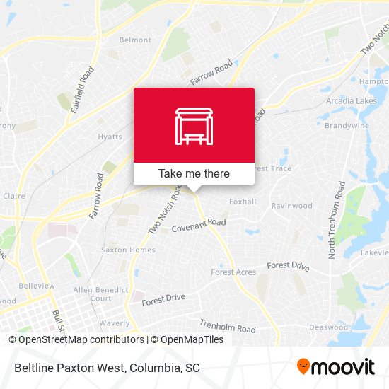Beltline Paxton West map
