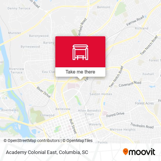 Mapa de Academy Colonial East