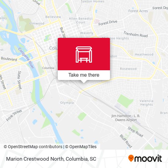 Marion Crestwood North map