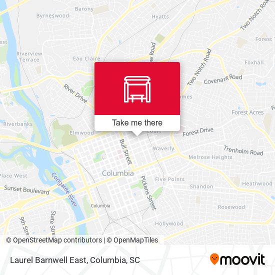 Laurel Barnwell East map
