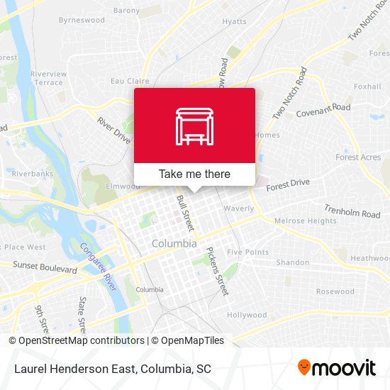 Mapa de Laurel Henderson East