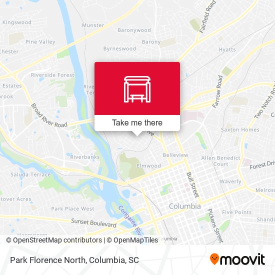 Park Florence North map