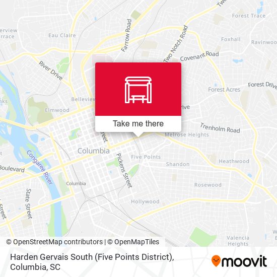 Harden Gervais South (Five Points District) map
