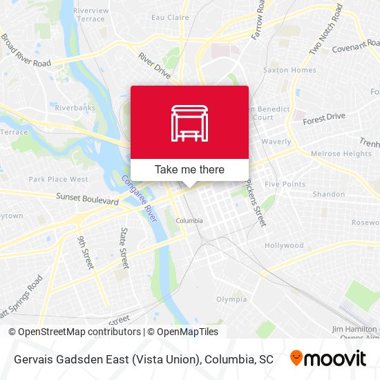 Gervais Gadsden East (Vista Union) map