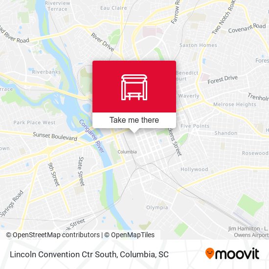 Mapa de Lincoln Convention Ctr South