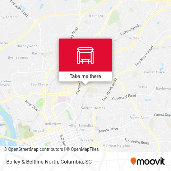 Bailey & Beltline North map