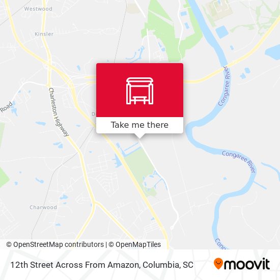 12th Street Across From Amazon map