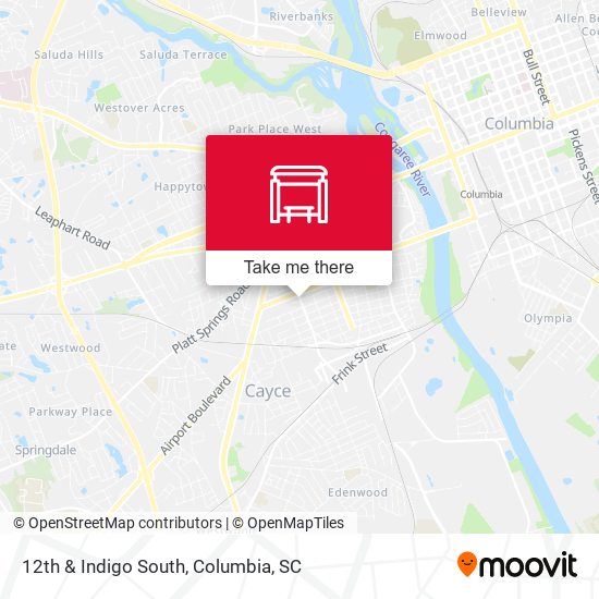 Mapa de 12th & Indigo South