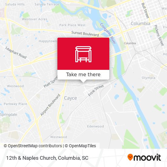 12th & Naples Church map