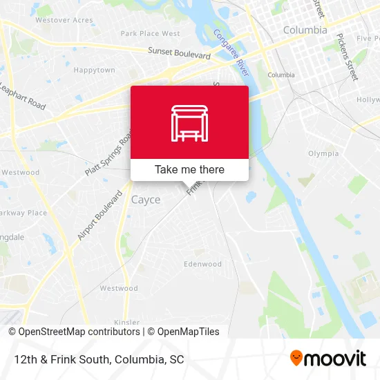 12th & Frink South map