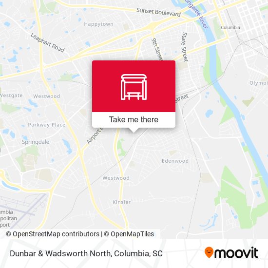 Dunbar & Wadsworth North map