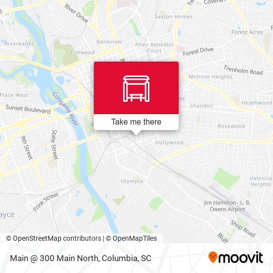 Mapa de Main @ 300 Main North