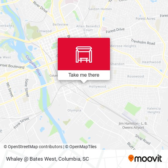Mapa de Whaley @ Bates West