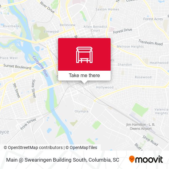 Mapa de Main @ Swearingen Building South