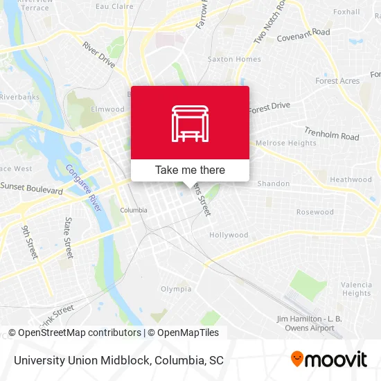 University Union Midblock map