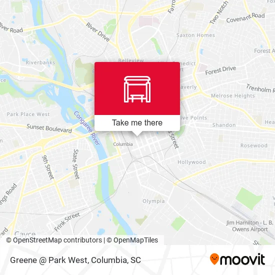 Mapa de Greene @ Park West