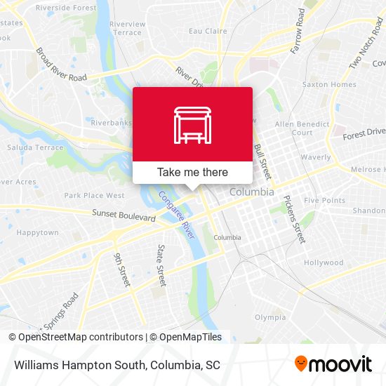 Mapa de Williams Hampton South