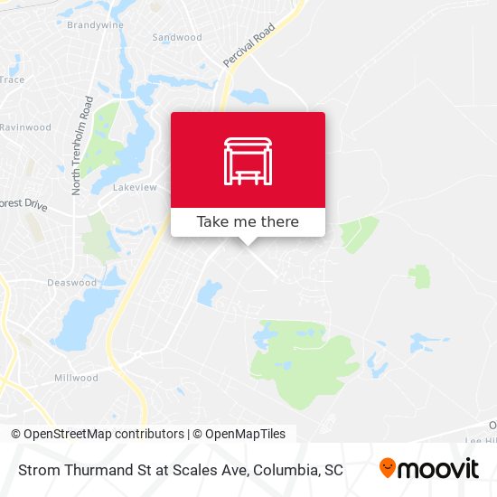 Strom Thurmand St at Scales Ave map