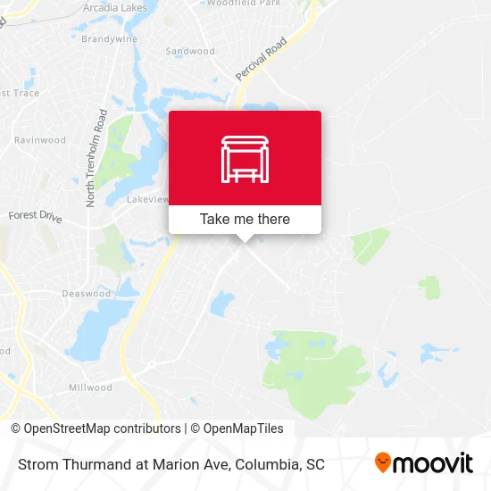 Strom Thurmand at Marion Ave map