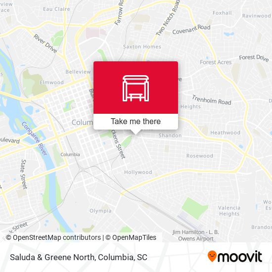 Mapa de Saluda & Greene North