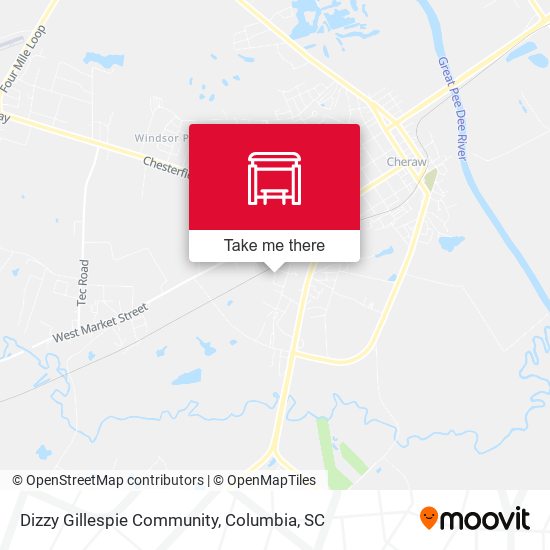 Dizzy Gillespie Community map