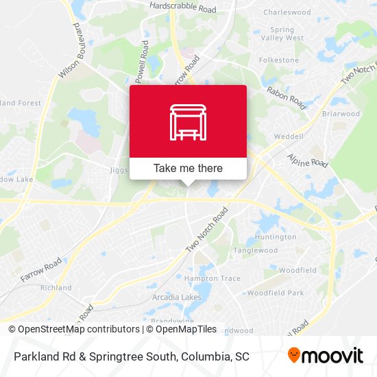 Mapa de Parkland Rd & Springtree South
