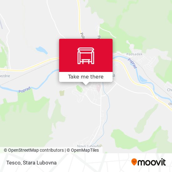 Tesco map