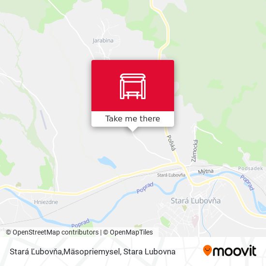 Stará Ľubovňa,Mäsopriemysel map