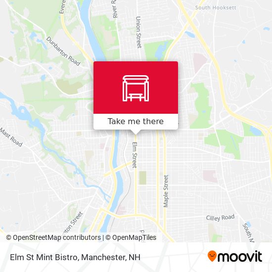Elm St  Mint Bistro map