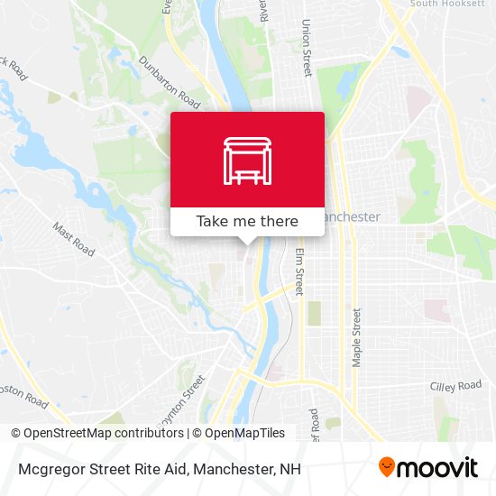 Mcgregor Street Rite Aid map