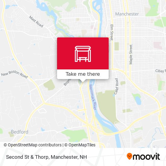 Mapa de Second St & Thorp