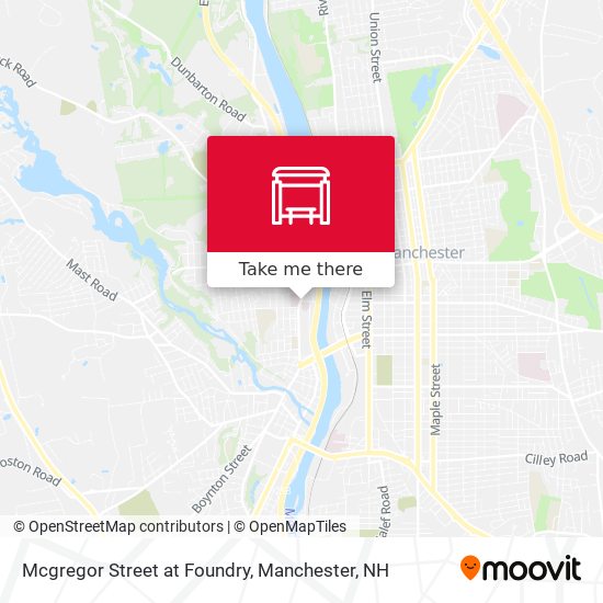 Mapa de Mcgregor Street at Foundry