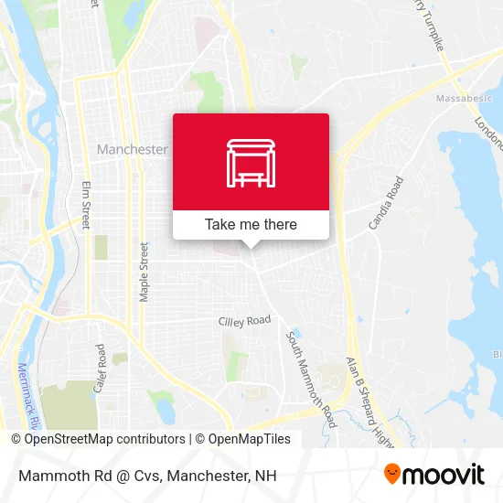 Mapa de Mammoth Rd @ Cvs
